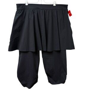 Spanx Booty Boost® Active Skirt 3X Plus Around Knee Leggings Tennis Pickleball